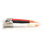 C2G / Cables to Go 37406 LC/ST Duplex 50/125 Multimode Fiber Patch Cable (7 Meter, Orange)