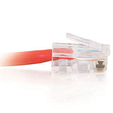 C2G 24515 Cat5e Crossover Cable - Non-Booted Unshielded Network Patch Cable, Orange (25 Feet, 7.62 Meters)