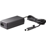 HP ED494AA AC Smart power adapter (65-watt) - 100-240VAC input, 47-63Hz - 18.5VDC output, 65 watts - Includes detachable 3-wire AC power cord with C5 connector, and includes dongle for use with older, non-Smart compatible notebook PC's