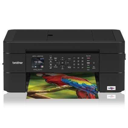 Brother MFC MFC-J497DW Inkjet Multifunction Printer - Color - Plain Paper Print - Desktop - Copier/Fax/Printer/Scanner - 6000 x 1200 dpi Print - Automatic Duplex Print - 1 x Input Tray 100 Sheet, 1 x