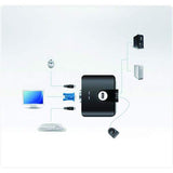 The Cs22u, 2-Port Usb Kvm Switch, Is a Tool to Manage Two Usb Computers in Home