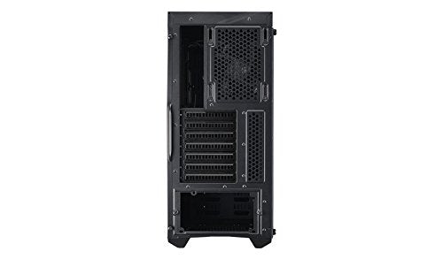 CM MasterBox Lite 5 TG w/ 3*120mm Red LED Fans and Tempered Glass ATX Case