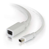 C2G DisplayPort Extension Cable Male to Female, White (54415)