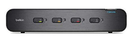 Secure 4-Port Dp, Dh Kvm W/Audio and CAC, Pp 3.0