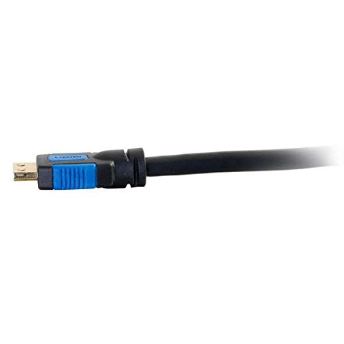 C2G 29683 4K UHD High Speed HDMI Cable with Gripping Connectors (60Hz) Black (25 Feet, 7.62 Meters)