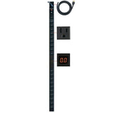 CyberPower PDU15MV20F Metered PDU, 100-125V/15A, 20 Outlets, 0U Rackmount