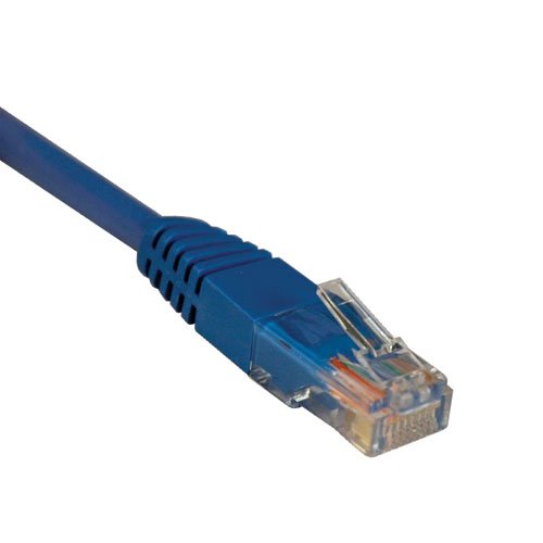 Tripp Lite N002-100-BL 100 -Feet Cat5e 350MHz Blue Molded Patch Cable RJ45M/M