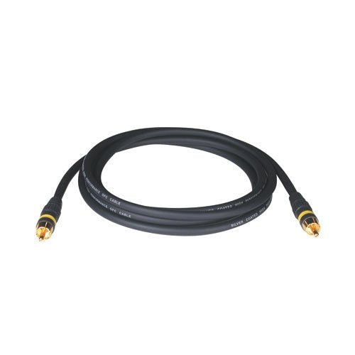 Tripp Lite A004-006 6 Feet Composite Video Gold Cable with Silver Plated Center Conductor, RCA M/M