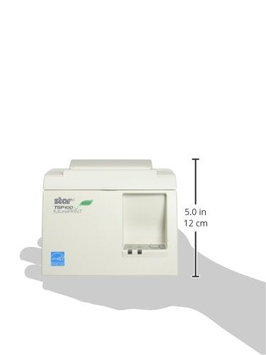 Star Micronics, tsp143iiu WHT US, Eco-Friendly Impresora de recibos, Cable USB (incl.), Auto Cutter, Fuente de alimentación interna con Cable de alimentación incl.