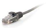C2G 01036 Cat5e Cable - Snagless Unshielded Slim Ethernet Network Patch Cable, Gray (1 Foot, 0.30 Meters)