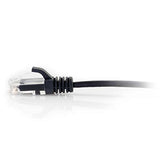 C2G 14-Feet Cat5e Snagless Unshielded (UTP) Slim Network Patch Cable, Black (01069)