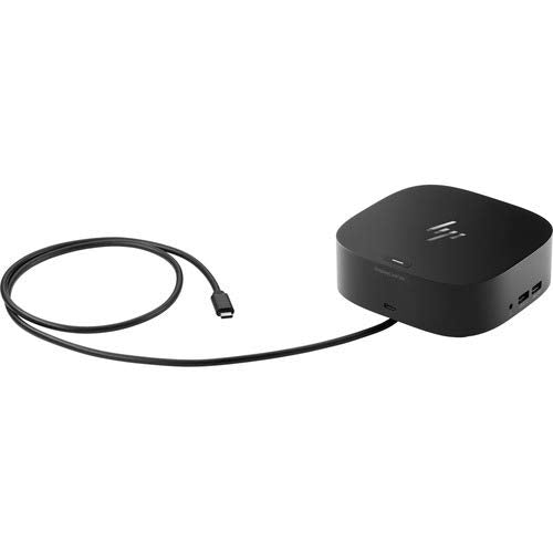 HP Docking Station - for Notebook - 100 W - USB Type C - 6 x USB Ports - 4 x USB 3.0 - Network (RJ-45) - HDMI - DisplayPort - Wired