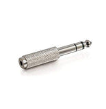 C2g 6.3mm (1/4in) Stereo Male To 3.5mm Stereo Female Adapter - 1 X 6.35mm Male Audio - 1 X Mini-pho