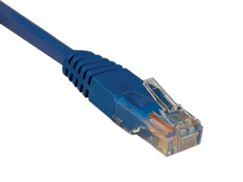 Cat5e 350mhz Molded Patch Cable (Rj45 M/M) - Blue, 20-Ft.