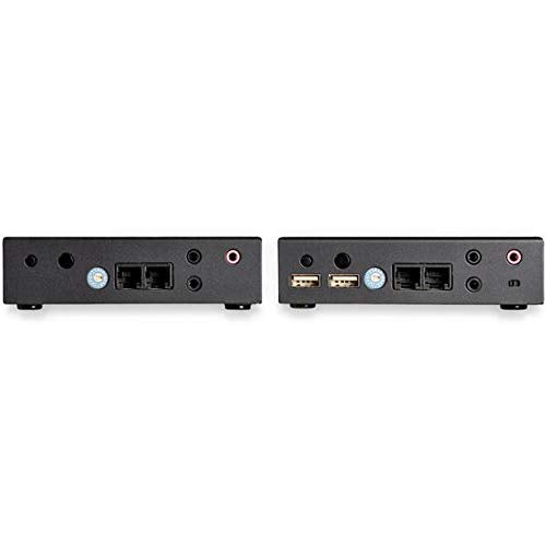 HDMI KVM Extender - 4K 30Hz - Video Over CAT6 IP Ethernet with USB