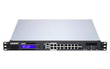 QNAP Qgd-1600P-4G-US 16-Port 1GbE Switch with 2 RJ45 and SFP+ Combo Port with Intel Celeron Processor and 4GB RAM