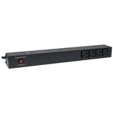 CyberPower PDU20B4F8R Basic PDU, 100-125V/20A, 12 Outlets, 1U Rackmount