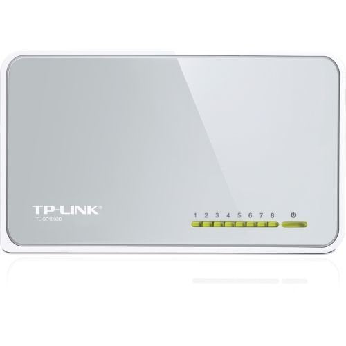 TP-LINK TL-SF1008D 8-Port 10/100Mbps Desktop Switch