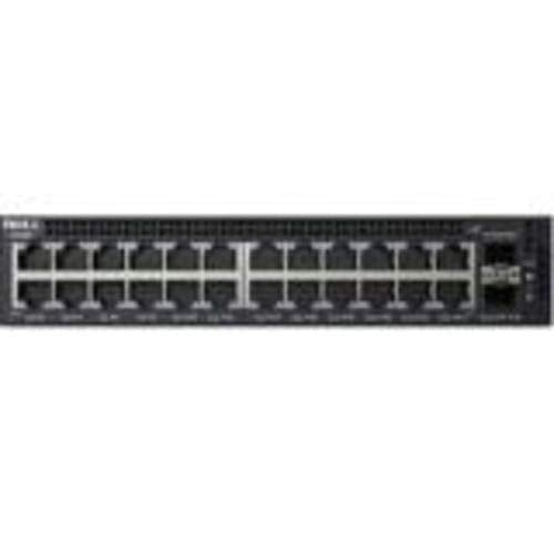 Dell Networking X1026 - Switch - 24 Ports - Managed - Rack-mountable, Black (463-5537)