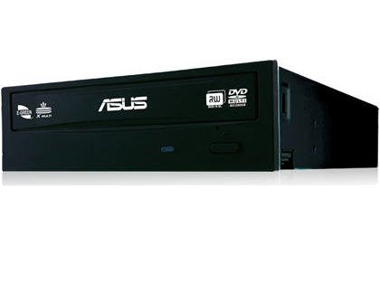 Asus Drw-24f1st Dvdrw Sata 24x Black Bulk Pack With Plastic Beg Only.
