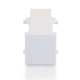 Snap-in Blank Keystone Insert Module - White