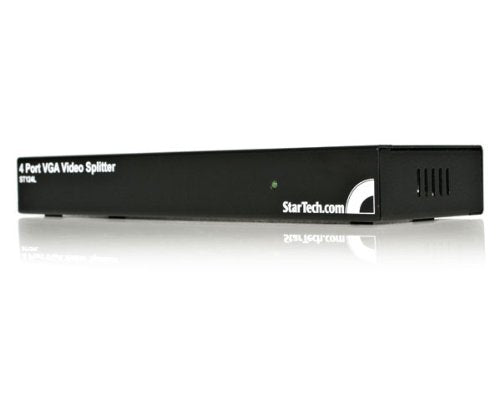 StarTech.com 4-Port VGA Video Splitter - 1x4 VGA Distribution Amplifier - VGA Splitter - 250 Mhz (ST124L)