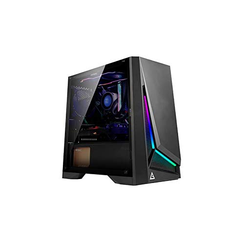 Antec DP301M Micro-Tower Black - Computer Case (Micro-Tower, PC, Plastic, SPCC, Micro-ATX,Mini-ITX, Black, Game)