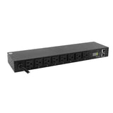 CyberPower PDU15M8FNET Monitored PDU, 100-120V/15A, 8 Outlets, 1U Rackmount