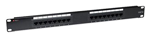 TECHLY - Patch Panel UTP 16 Seats RJ45 Cat. 6 Techly - (I-PP 16-RU-C6T)