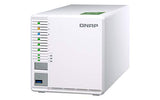 QNAP TS-332X (4GB RAM Version) 3-Bay 64-bit NAS with Built-in 10G Network. Quad Core 1.7GHz, 4GB RAM, 1 X 10Gbe(Sfp+), 2 X 1GbE, 3 X 3.5/2.5" Drive Slots, 3 X M.2 SATA 2280 Slots, RAID 0/1/5