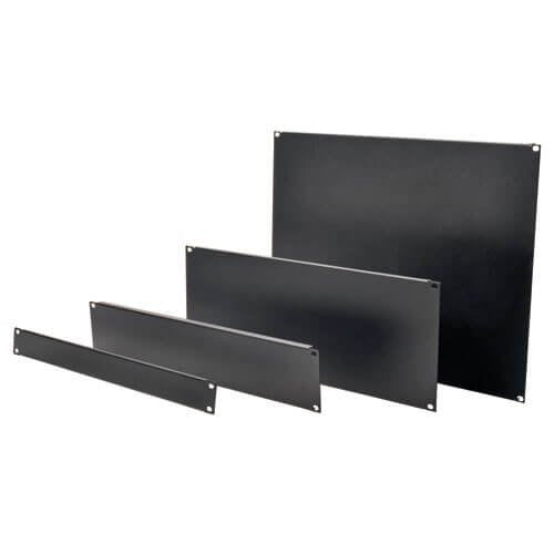 Tripp Lite 19-in Rack Blanking Panel Kit for Enclosure Server Cabinet, 4 Pieces -19" Components, SRXUPANEL, Black
