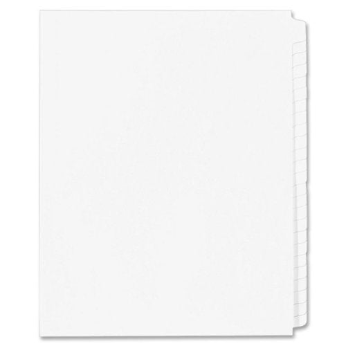 Kleer-Fax 80000 Series Side Tab Index Divider