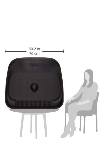 Anti-Fatigue Mat for Standing Desks - Active Standing Desk Mat - 26" X 29" - Cushioned 3D Topography - Stand Up Desk Mat