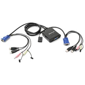 IOGEAR 2BX0272 GCS72U KVM Switch with Audio