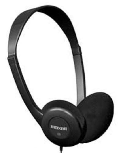 Maxell 190319 Stereo Headphone, Black  (Packaging May Vary)