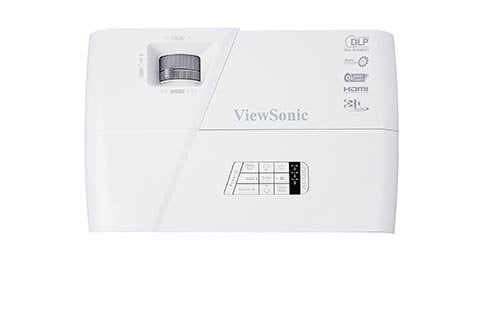 ViewSonic PJD5155L SVGA DLP Projector, 3200 Lumens, HDMI, White