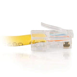 C2G 24511 Cat5e Crossover Cable - Non-Booted Unshielded Network Patch Cable, Yellow (7 Feet, 2.13 Meters)