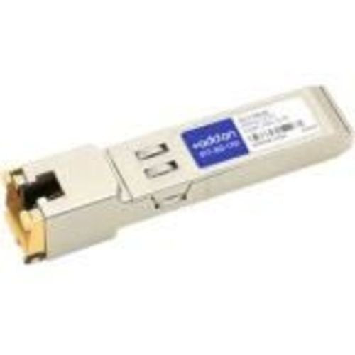 AddOn Cisco Compatible TAA Compliant 10Gbase-TX SFP+ Transceiver (Copper, 30M, RJ-45)