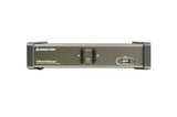 IOGear Dual View KVM Switch with Audio and Cables GCS1744