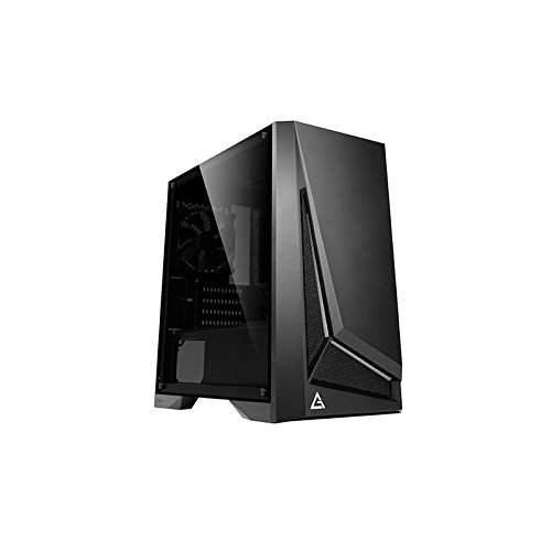 Antec DP301M Micro-Tower Black - Computer Case (Micro-Tower, PC, Plastic, SPCC, Micro-ATX,Mini-ITX, Black, Game)