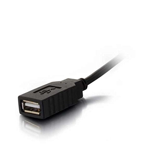 C2G 39703 HDMI, VGA, 3.5MM and USB Pass Through Double Gang Wall Plate, Aluminum