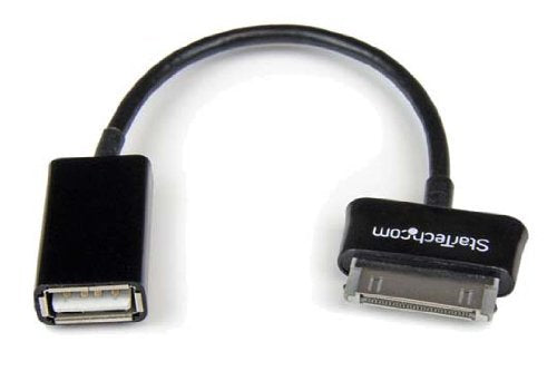 StarTech USB OTG Adapter Cable for Samsung Galaxy Tab - Connect USB Devices to Samsung Galaxy Tab (SDCOTG)