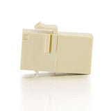 C2G 03674 RJ45 (8P8C) Coupler Keystone Insert Module, Ivory