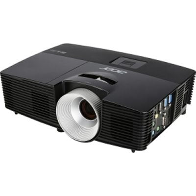 Acer P1283 DLP Projector, 3D ready, 1024x768 Resolution, 17000:1 Contrast Ratio, 3000 Lumens, S-video-HDMI-USB Mini-B