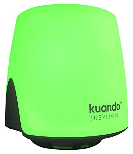PLENOM AMERICAS Kuando Busylight UC Omega - for Microsoft Lync/Skype for Business, Cisco Jabber & Various UC Platforms (Adhesive Mount)