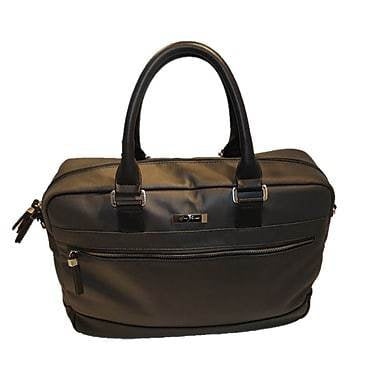 Lightweight 16 Inch Laptop Messenger Bag - Avalon by Gino Ferrari with Padded Laptop/Notebook Compartment, Business Pilot Case Stress Tested Zips and Handles 1.4kg (GFC002)