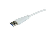 Diamond Multimedia USB303HE 3-Port SuperSpeed USB 3.0 Hub and Gigabit Ethernet LAN Network Adapter for Ultrabooks/Laptops/Desktop PCs and Macbooks/ Mac Desktops Windows 10, 8.1, 8, 7, Mac OS and Linux OS. (USB303HE)