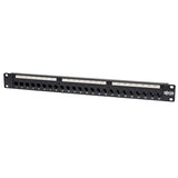 Tripp Lite 24-Port 1U Rackmount Cat6 Feedthrough Patch Panel, RJ45 Ethernet(N254-024)