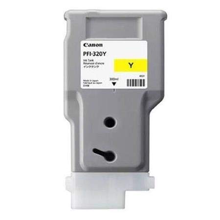 Canon PFI-320Y Pigment Yellow Ink Tank 300ml by CES Imaging