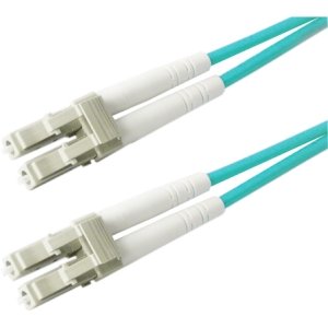 25m 10g Lomm Fiber Optic Patch Cable Om3 Duplex Lc/Lc 50/125 Aqua